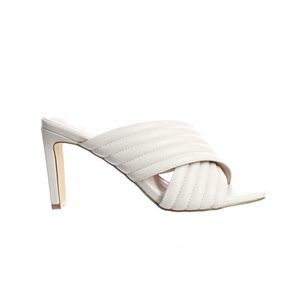 Dolce Vita Womens Siren White Sandals Size 7 Medium (B, M)